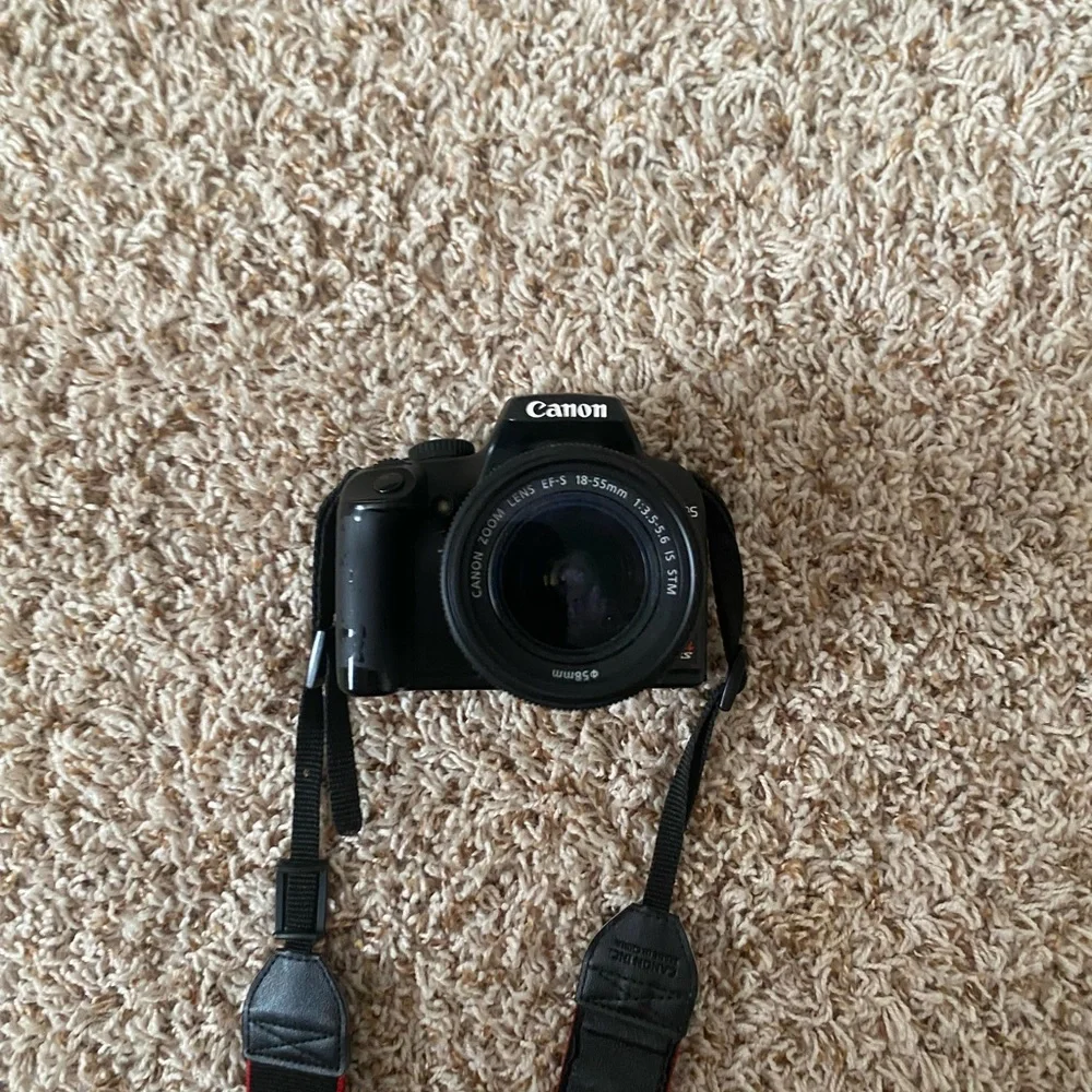 Canon Black Digital Camera with Ergonomic Design
